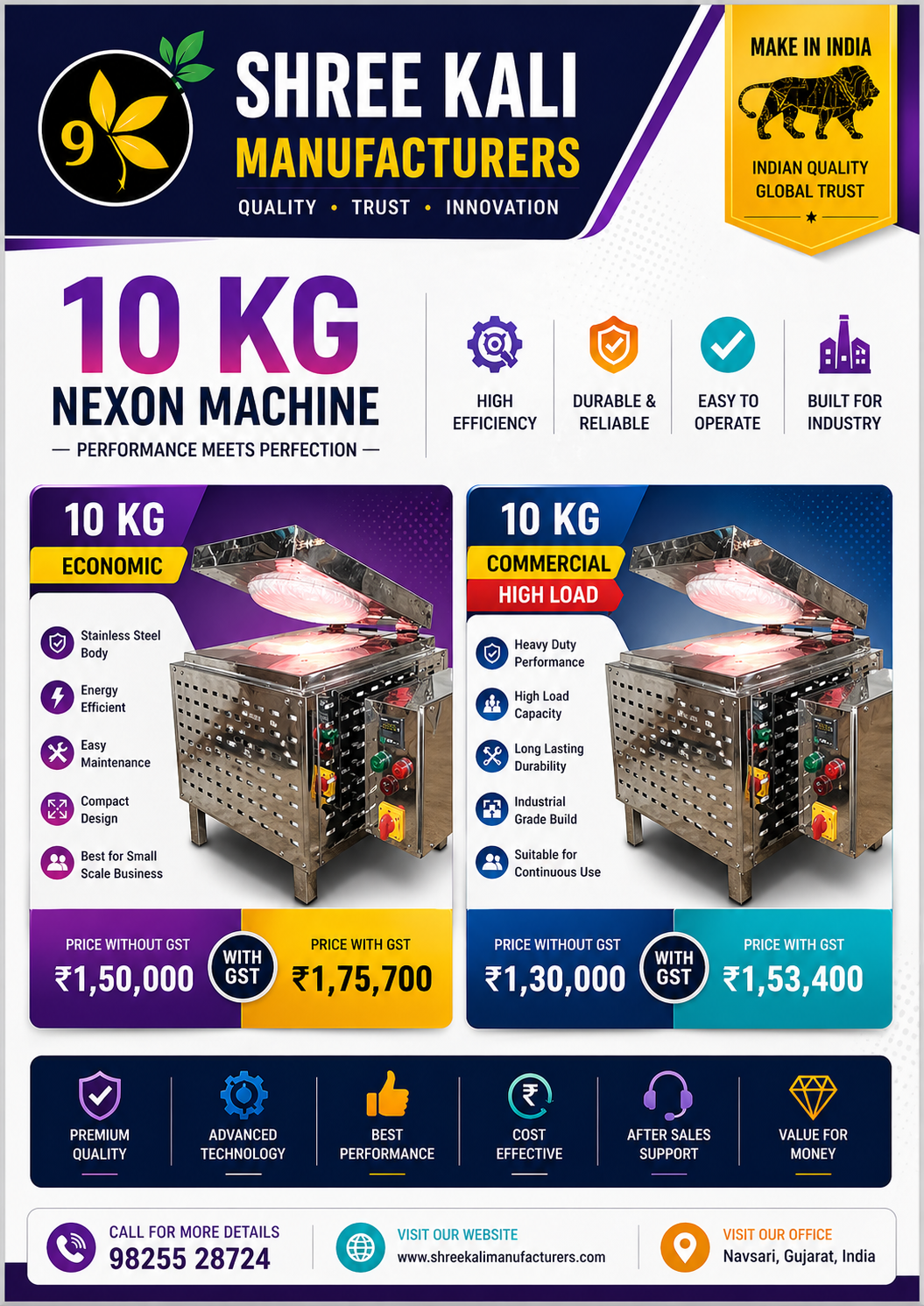 Nexon 10KG machine poster