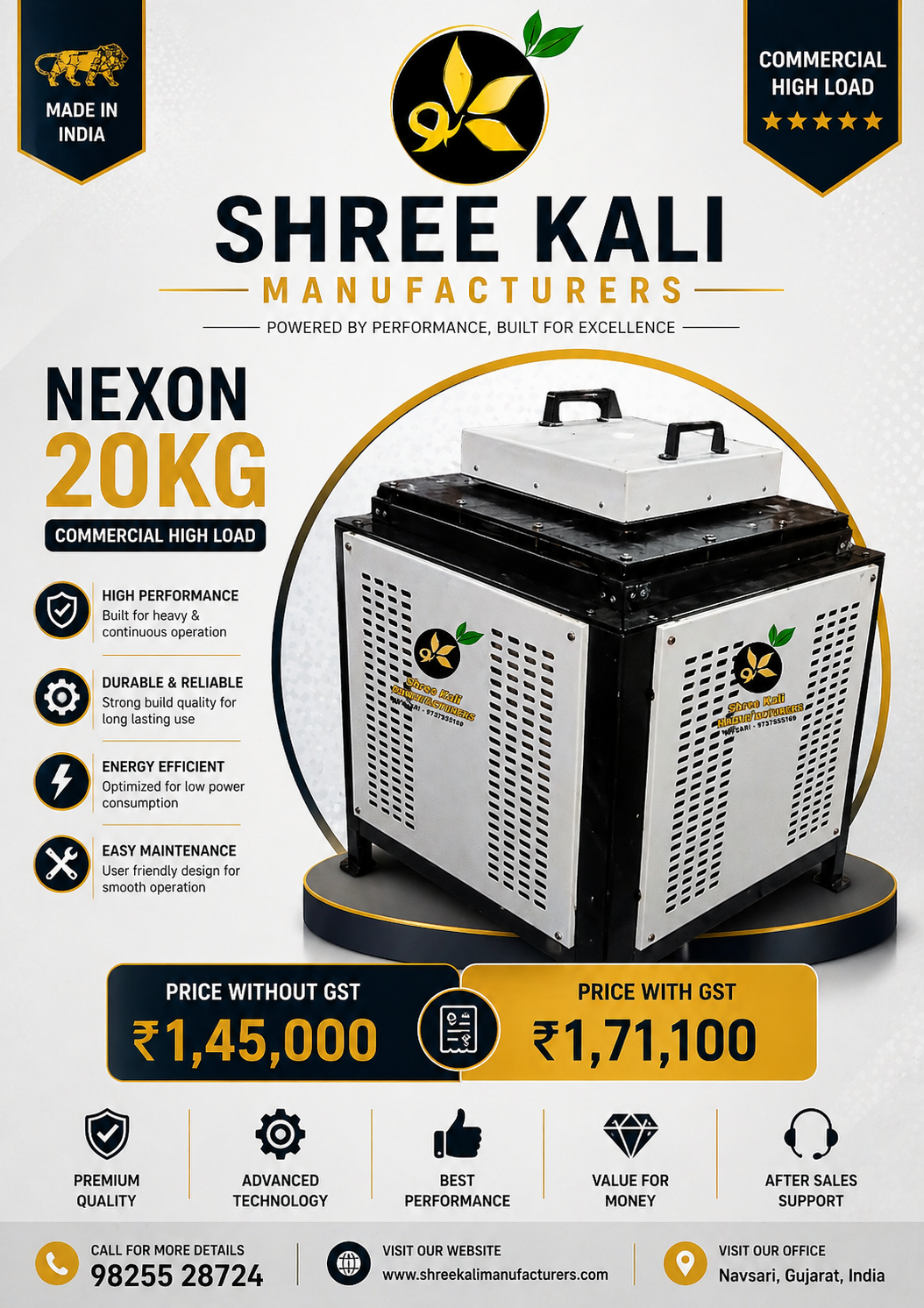 Nexon 20KG commercial high load poster