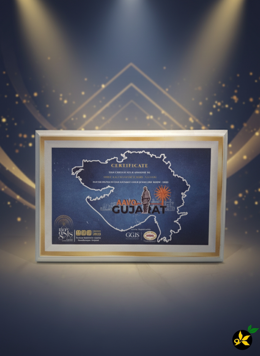 Shree Kali Manufacturers Gujarat jewellery show certificate