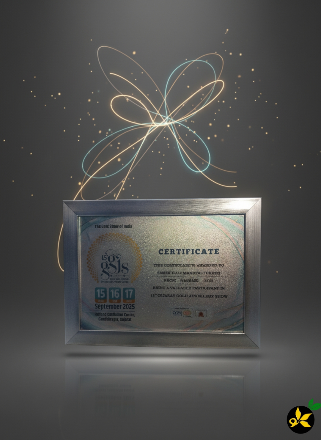 Shree Kali Manufacturers premium certificate
