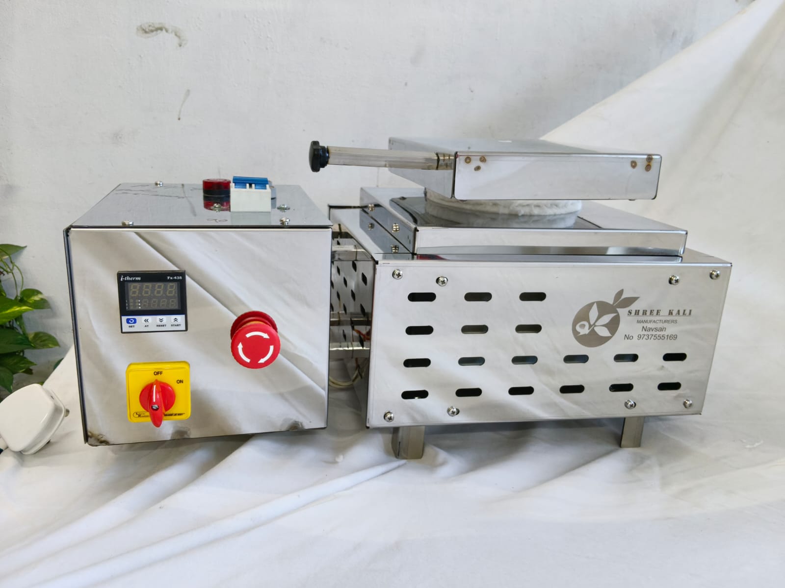 Shree Kali furnace front view with control box