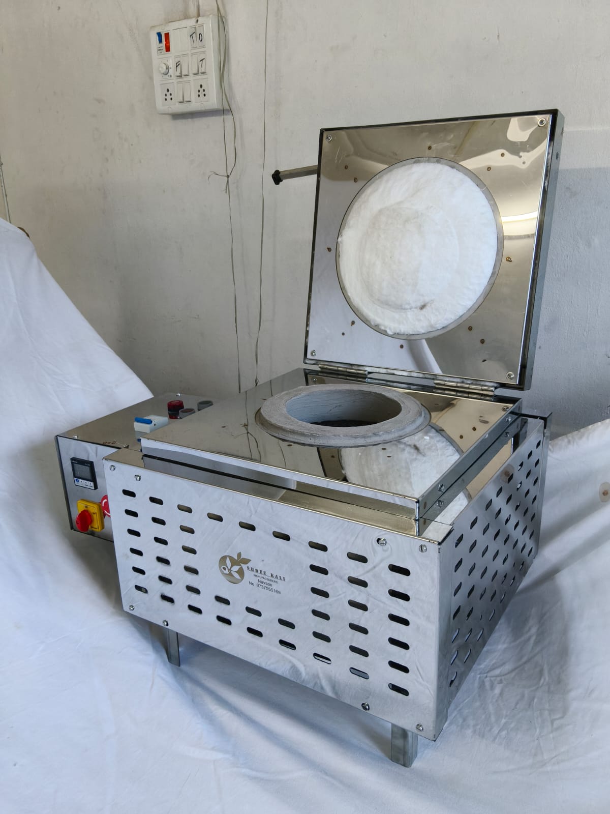 Shree Kali furnace final rotating product angle
